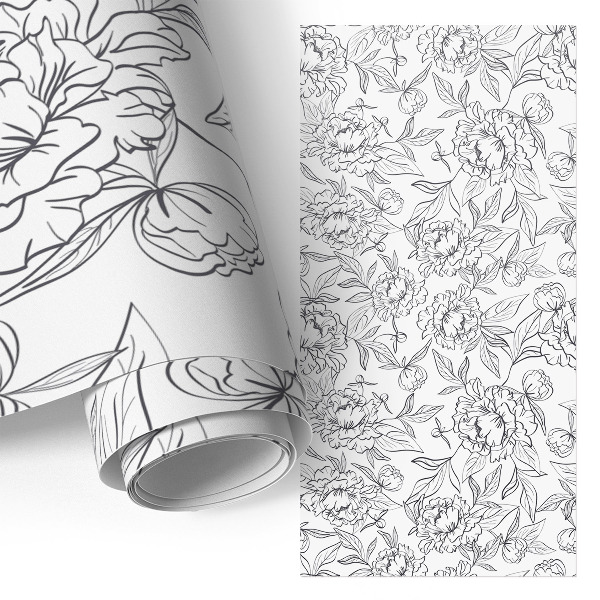 Papel para forrar mueble Estampado floral