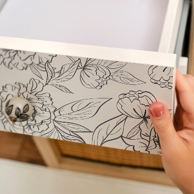 Papel para forrar mueble Estampado floral