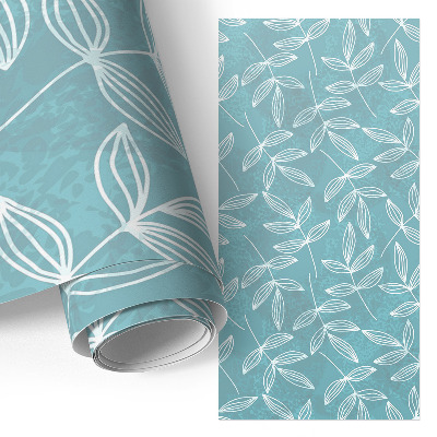 Papel pintado para mueble con un patrón de planta