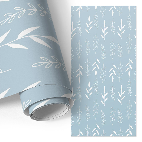 Papel para forrar mueble Motivo de hojas