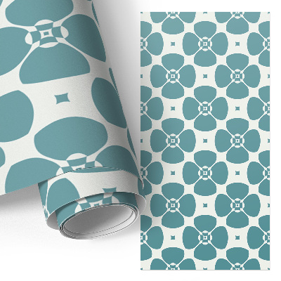 Papel pintado para mueble con diseño de geometría floral