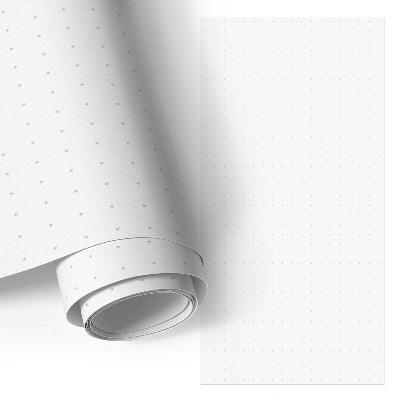 Papel adhesivo para mueble con un patrón de puntos