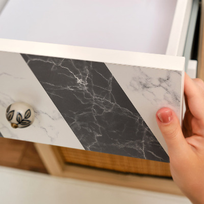 Vinilo para mueble Elegancia contrastante