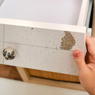 Papel adhesivo para mueble Platos blancos