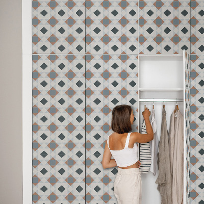 Pegatina para mueble Composición geométrica