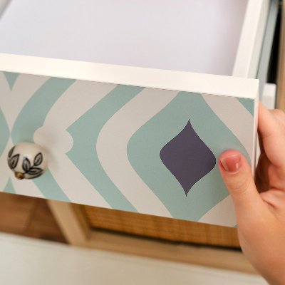 Pegatina para mueble Patrón optimista