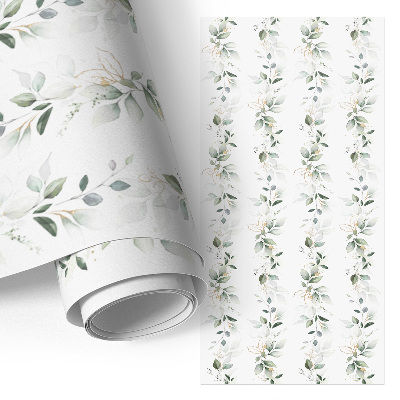 Papel adhesivo para mueble con motivo vegetal