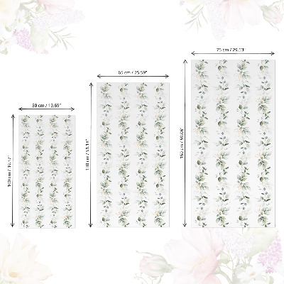 Papel adhesivo para mueble con motivo vegetal