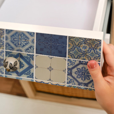 Papel pintado para mueble Azulejos elegantes