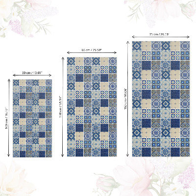 Papel pintado para mueble Azulejos elegantes