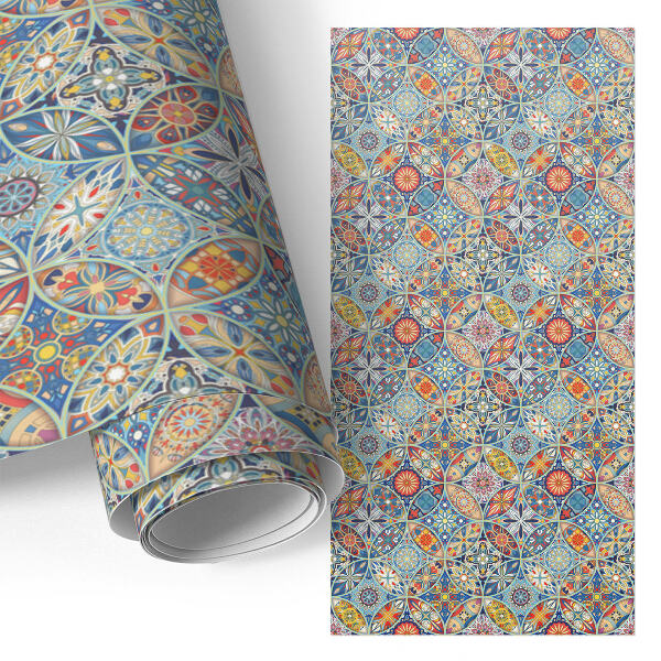 Papel adhesivo para mueble Mosaico colorido