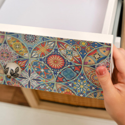 Papel adhesivo para mueble Mosaico colorido