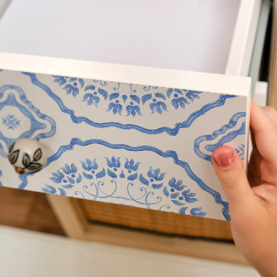 Vinilo para mueble Azulejos griegos