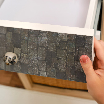 Vinilo adhesivo para mueble Muro de piedra