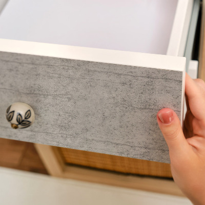 Papel adhesivo para mueble Textura gris