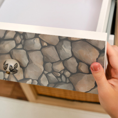 Vinilo adhesivo para mueble Textura de piedra