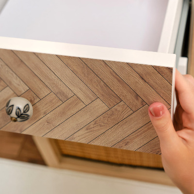 Pegatina para mueble Madera en espiga