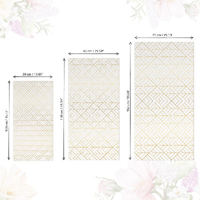 Papel adhesivo para mueble Geometría minimalista