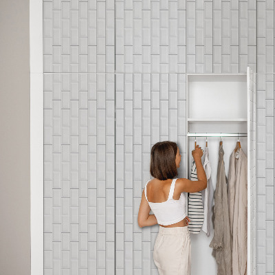 Papel para forrar mueble Azulejos blancos