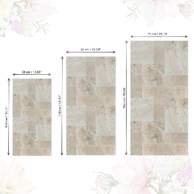 Vinilo para mueble Mosaico de piedras