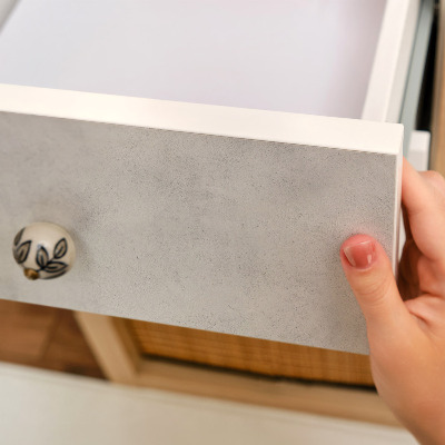 Papel pintado para mueble Textura gris