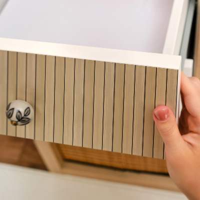 Pegatina para mueble Listones de madera