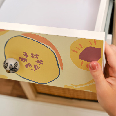 Vinilo para mueble Patrón de frutas
