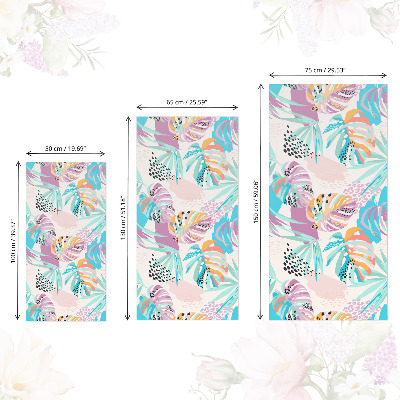 Papel adhesivo para mueble Exotismo colorido