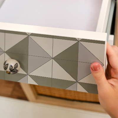 Vinilo adhesivo para mueble Mosaico triangular