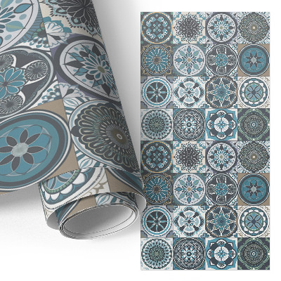 Papel para forrar mueble Azulejos de mandala