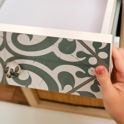 Papel para forrar mueble Remolinos de plantas