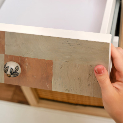 Vinilo para mueble Molinos de viento pintados