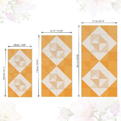 Vinilo adhesivo para mueble Mosaico triangular