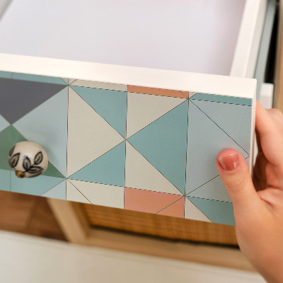 Papel para forrar mueble Mosaico geométrico