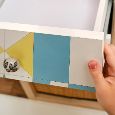 Pegatina para mueble Estrellas azules