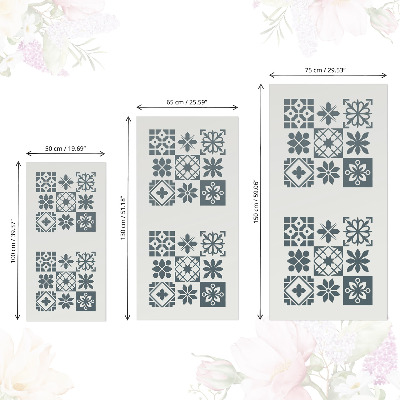 Papel para forrar mueble Azulejos geométricos
