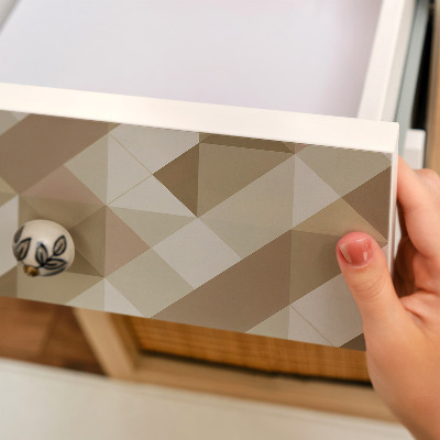 Pegatina para mueble Patrón geométrico