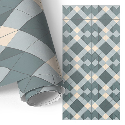 Vinilo para mueble con motivos de formas regulares