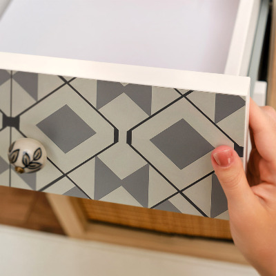 Papel adhesivo para mueble Geometría moderna