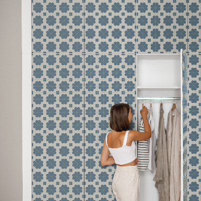 Vinilo adhesivo para mueble Geometría floral