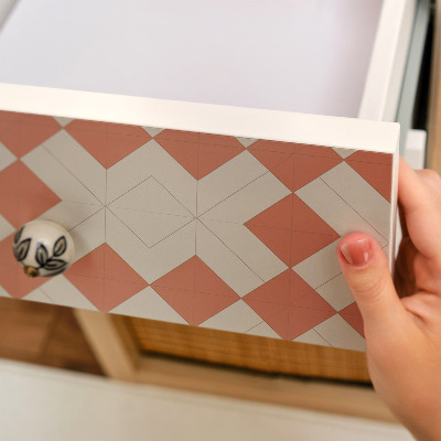 Vinilo adhesivo para mueble Patrón cálido