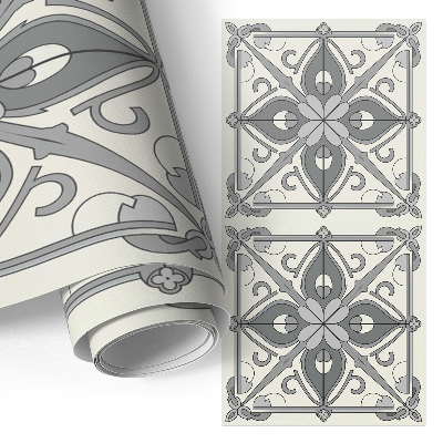 Vinilo para mueble con diseño de azulejos