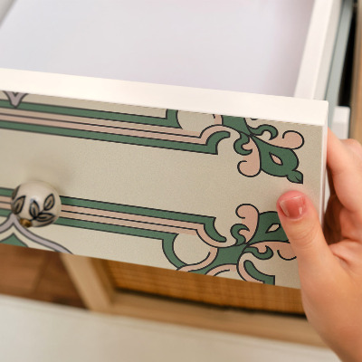 Papel adhesivo para mueble Ornamento botánico