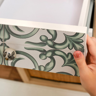 Papel para forrar mueble Elegancia verde