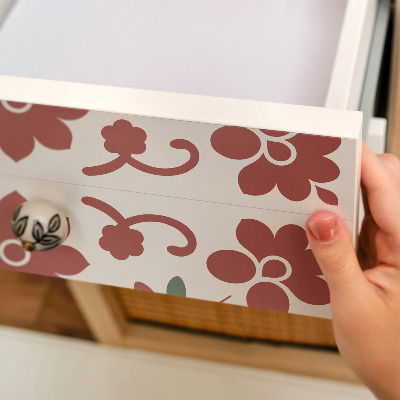 Papel pintado para mueble Flores populares