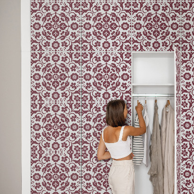 Pegatina para mueble Estampado floral