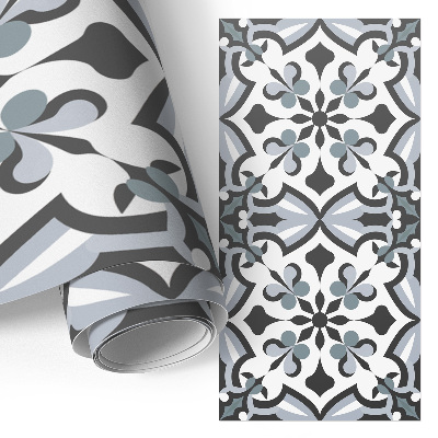 Papel para forrar mueble con diseño de azulejos rústicos