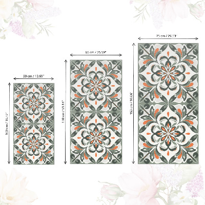 Vinilo para mueble Simetría floral