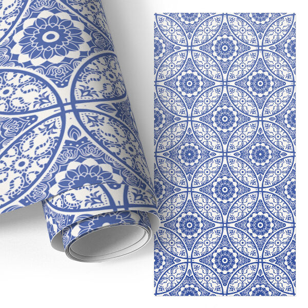 Papel para forrar mueble Azulejos ornamentales
