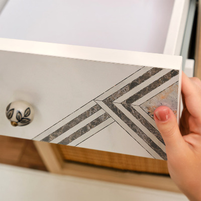 Papel para forrar mueble Geometría moderna